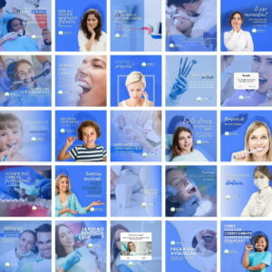 Pack Canva Dentista Odonto 20 Templates Editaveis 25 Artes Bonus