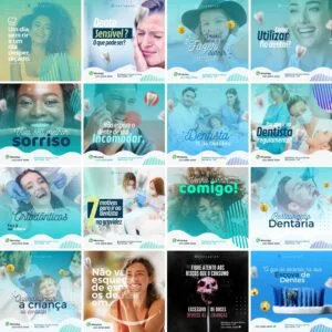 Pack Canva Dentista Odonto Templates Editaveis 90 Artes Bonus 5