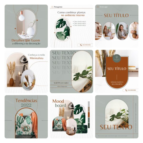 Pack Canva Designer De Interiores Template Editavel 30 Artes Bonus 2