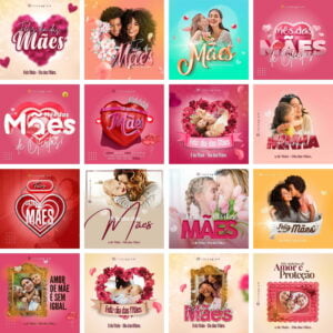 Pack Canva Dia Das Maes Templates Editaveis 32 Artes Bonus 2