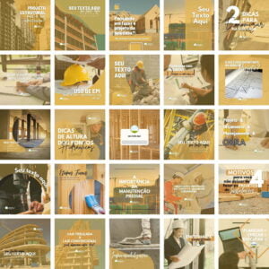 Pack Canva Engenharia Civil 20 Templates Editaveis 25 Artes Bonus