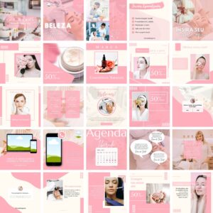 Pack Canva Estetica Template Canva 25 Artes Bonus
