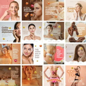 pack canva estetica template canva 33 artes bonus 2