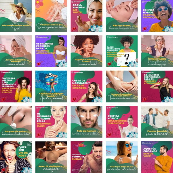 Pack Canva Estetica Templates Editaveis 290 Artes Bonus 3