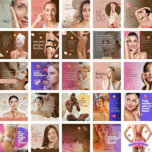 Pack Canva Estetica Templates Editaveis 290 Artes Bonus 5