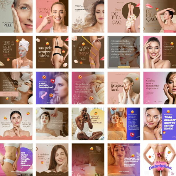Pack Canva Estetica Templates Editaveis 290 Artes Bonus 5