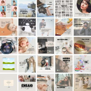 Pack Canva Fotografos Templates Editaveis 25 Artes Bonus