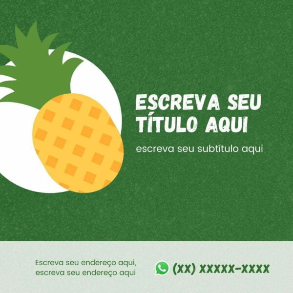 Pack Canva Hortifruti Sacolao Feira Templates Editaveis 12 Artes Bonus 4