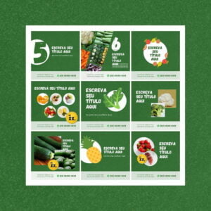 Pack Canva Hortifruti Sacolao Feira Templates Editaveis 12 Artes Bonus 6
