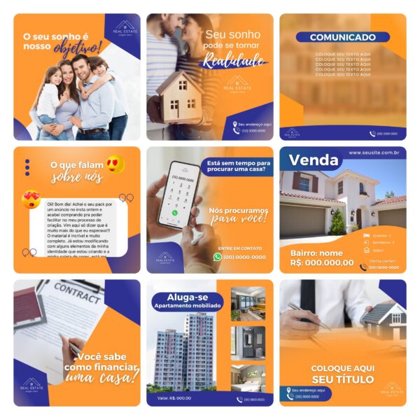Pack Canva Imobiliaria Template Editavel 30 Artes Bonus 3