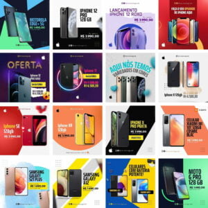 Pack Canva Loja De Celulares Celular Template Canva 40 Artes Bonus 3