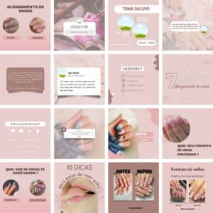 pack canva manicure e pedicure template canva 100 artes bonus 6