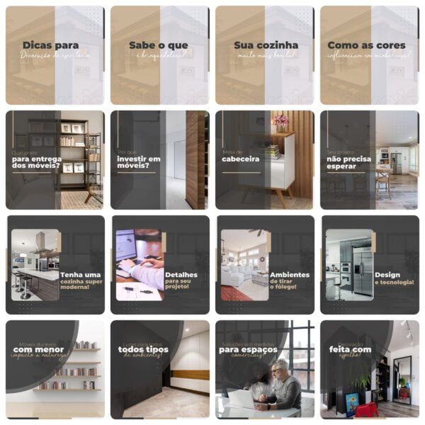 Pack Canva Moveis Planejados Templates Editaveis 200 Artes Legendas 3