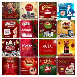 Pack Canva Natal Templates Editavel 108 Artes Bonus 10