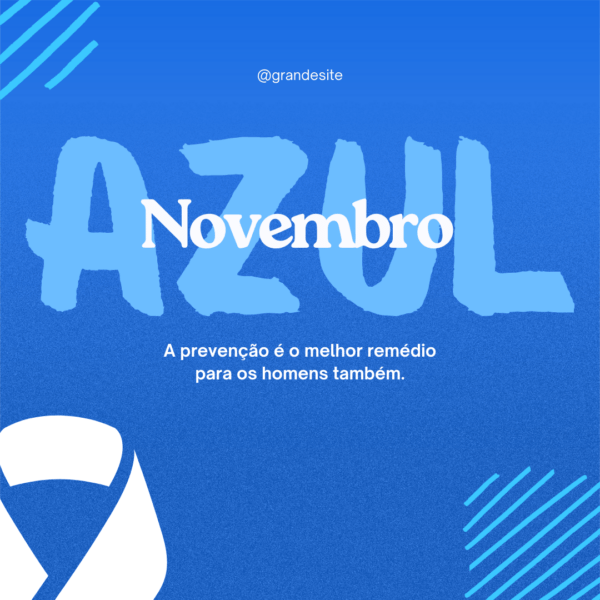 Pack Canva Novembro Azul Template Editavel 30 Artes Bonus 4