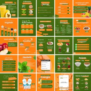 Pack Canva Nutricionista Nutricao 20 Templates Editaveis 50 Artes Bonus 2