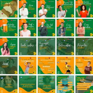 Pack Canva Nutricionista Nutricao Templates Editaveis 200 Artes Bonus 3