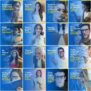 pack canva oticas oftalmologia template canva 200 artes legendas 8