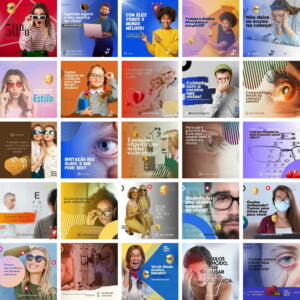 Pack Canva Oticas Oftalmologista Templates Editaveis 340 Artes Bonus 6