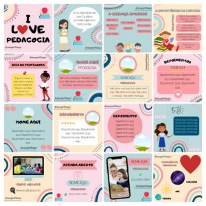 Pack Canva Pedagoga Templates Editavel 100 Artes Bonus 10