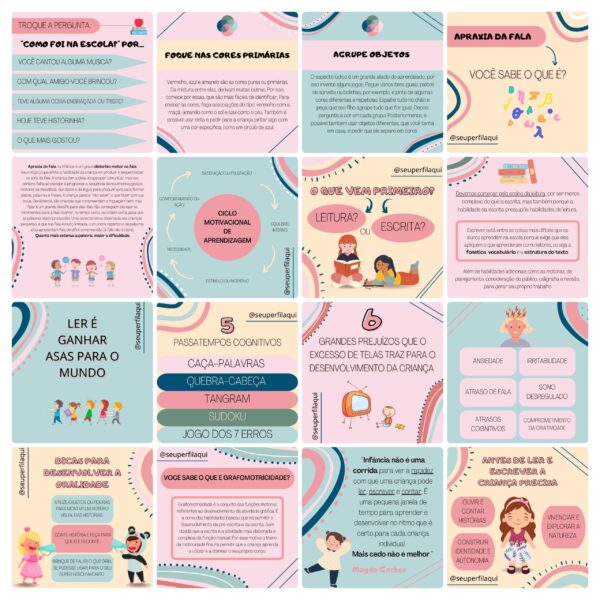 Pack Canva Pedagoga Templates Editavel 100 Artes Bonus 4