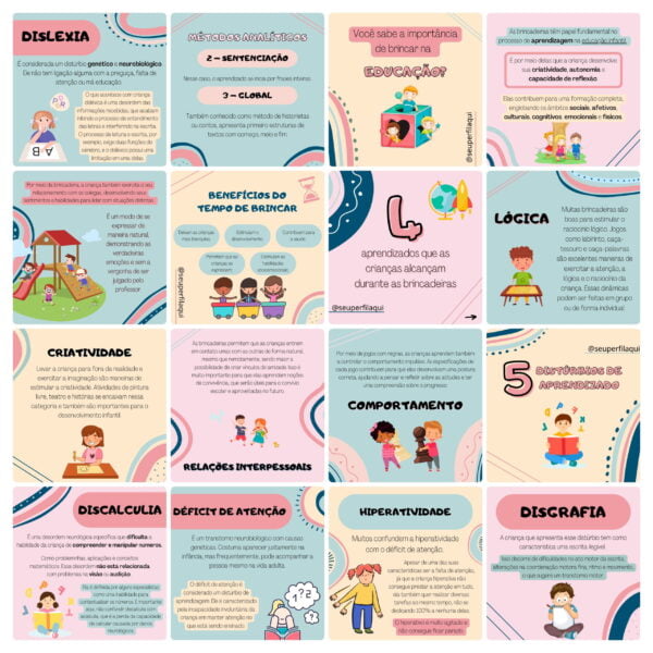 Pack Canva Pedagoga Templates Editavel 100 Artes Bonus 8