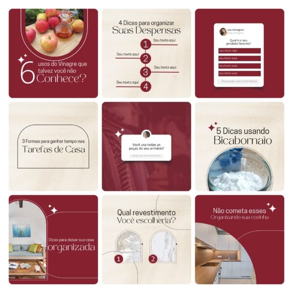 Pack Canva Personal Organizer Template Editavel 30 Artes Bonus 3