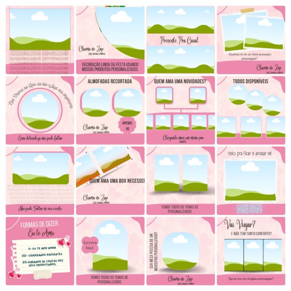 Pack Canva Personalizados Sublimacao Templates Editavel 100 Artes Bonus 3