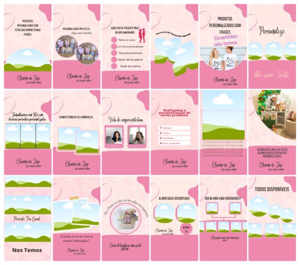 Pack Canva Personalizados Sublimacao Templates Editavel 100 Storie 4