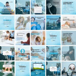 Pack Canva Psicologo Psicoologia Templates Editaveis 25 Artes Bonus