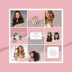 Pack Canva Salao De Beleza Feminino Templates Editaveis 10 Artes Bonus 6