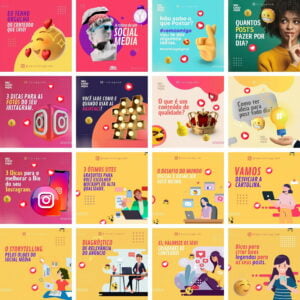 Pack Canva Social Media Marketing Digital Templates Editaveis 40 Artes Bonus 2