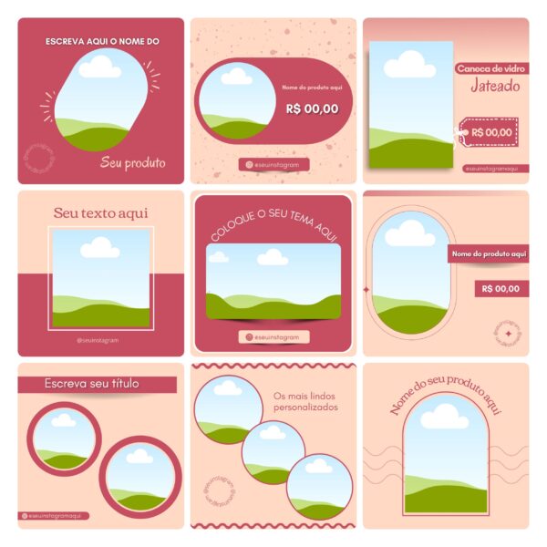 Pack Canva Sublimacao Loja De Personalizados Templates Editavel 130 Artes Bonus 7