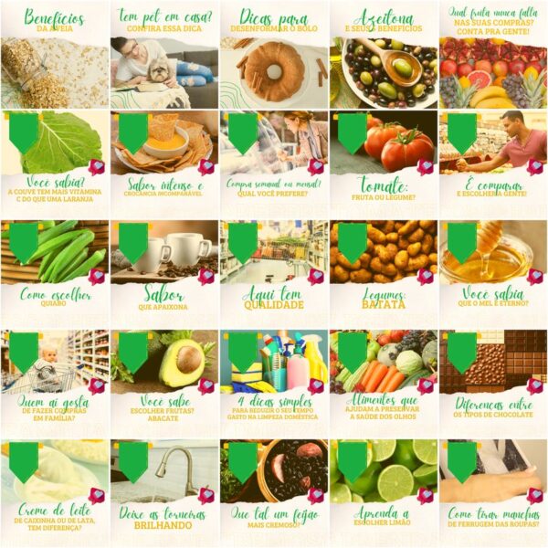 Pack Canva Supermercados Templates Editaveis 200 Artes Legendas 5