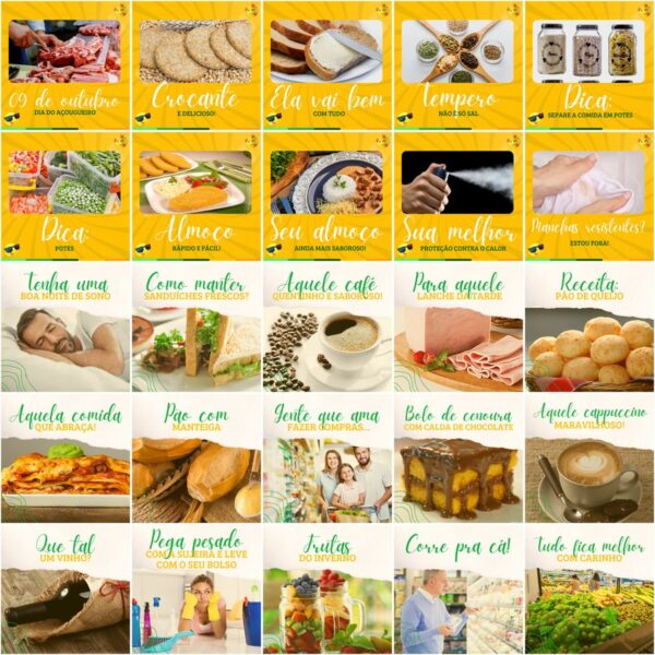 Pack Canva Supermercados Templates Editaveis 200 Artes Legendas 6