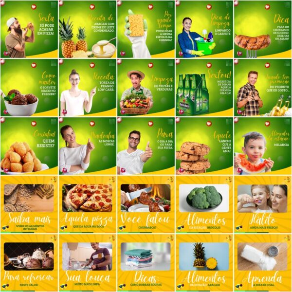 Pack Canva Supermercados Templates Editaveis 200 Artes Legendas 7