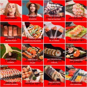 Pack Canva Sushi Templates Editaveis 200 Artes Legendas 10