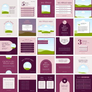 pack canva terapias holistica template canva 25 artes bonus 1