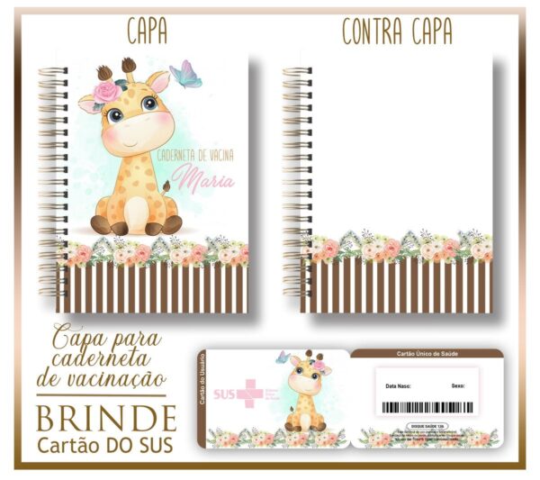 Pack Capas e Cartão Sus Infantil - Arquivo Digital - Imagem 4