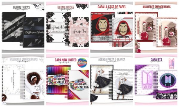Pack Capas e Miolos 2021 - Arquivo Digital