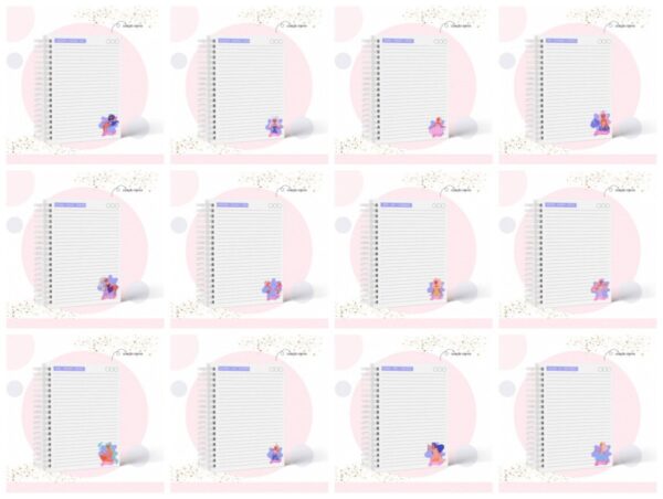 Pack Capas e Miolos Coleção Signos - Arquivo Digital - Imagem 3