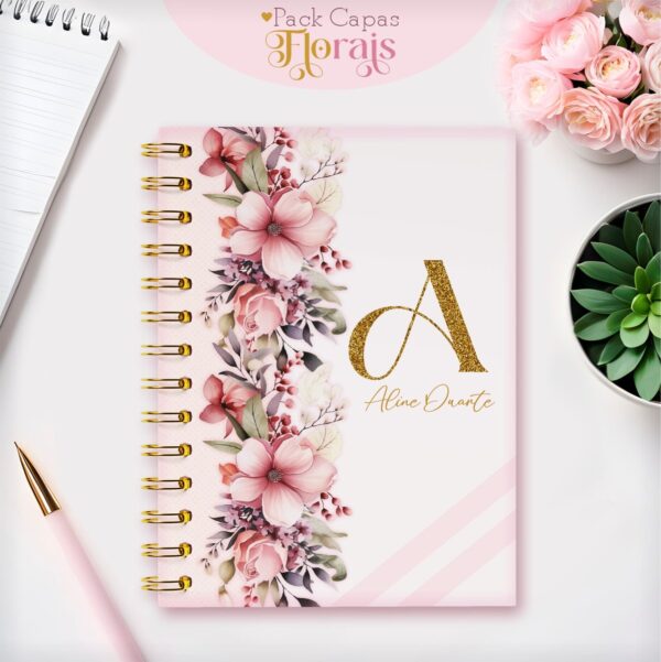 Pack Capas Florais - Arquivo Digital - Imagem 2