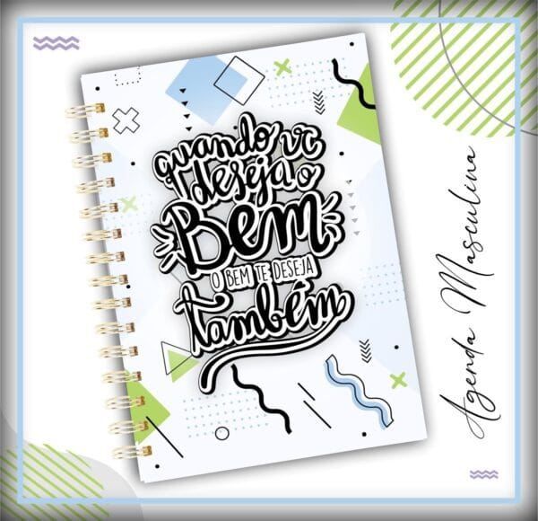 Pack Capas Lettering Masculina - Arquivo Digital
