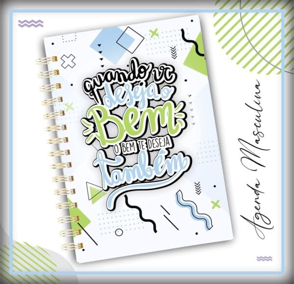 Pack Capas Lettering Masculina - Arquivo Digital