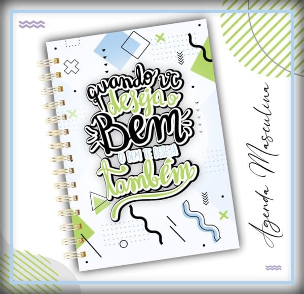 Pack Capas Lettering Masculina - Arquivo Digital