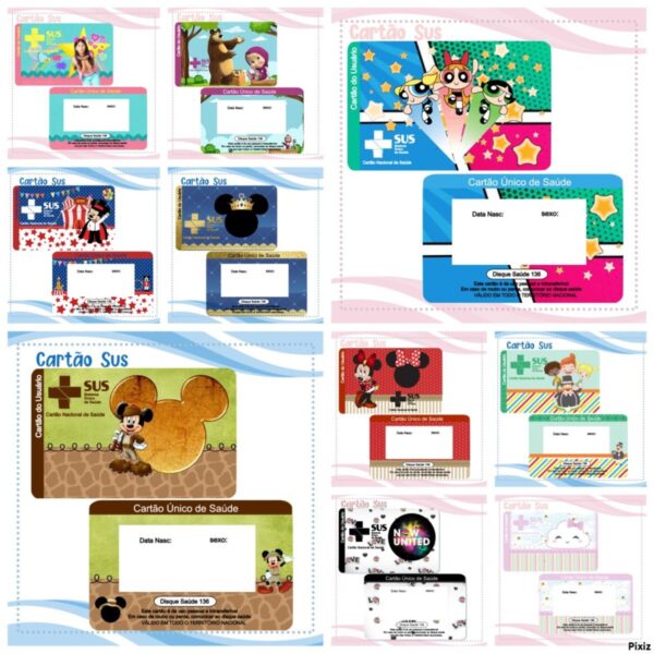 Pack Cartão Sus - Arquivo Digital