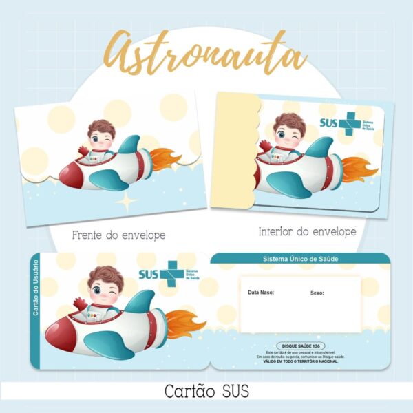 Pack Cartão Sus Meninos e Meninas 01 - Arquivo Digital
