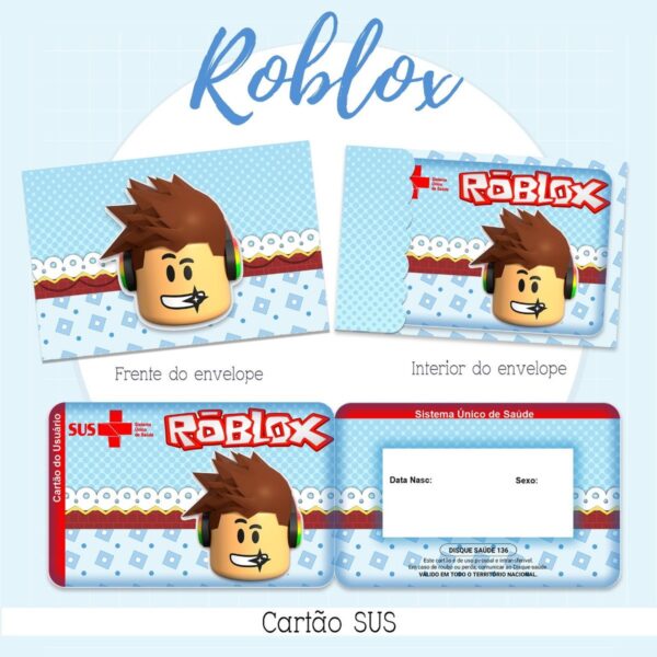 Pack Cartão Sus Meninos e Meninas 01 - Arquivo Digital