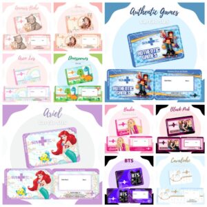 Pack Cartão Sus Meninos e Meninas - Arquivo Digital