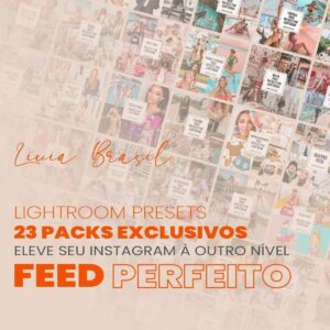 Pack Completo Livia Brasil Presets Lightroom Instagram Fotos